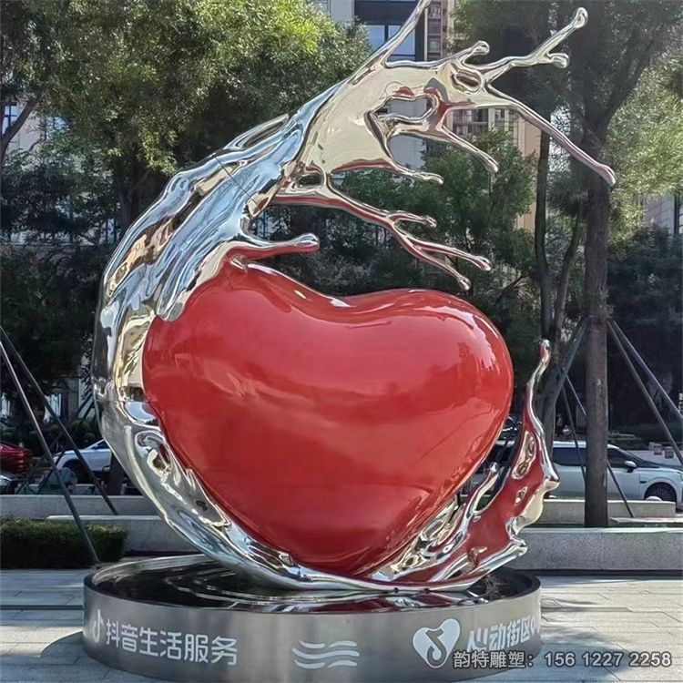 不銹鋼愛心雕塑設(shè)計 各種心形造型均可定做 不銹鋼愛心雕塑設(shè)計 各種心形造型均可定做